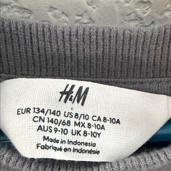 H&M Kids Charcoal Bat Graphic Sweatshirt - Picture 3 of 3